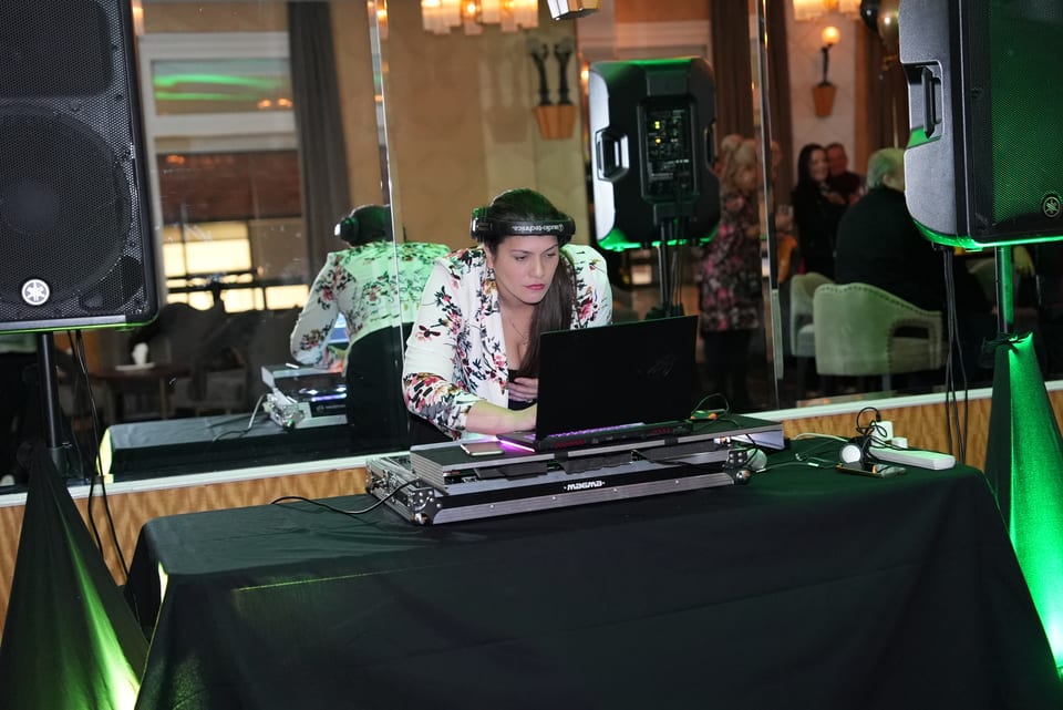 Birthday party DJ celebration at a Brisbane event